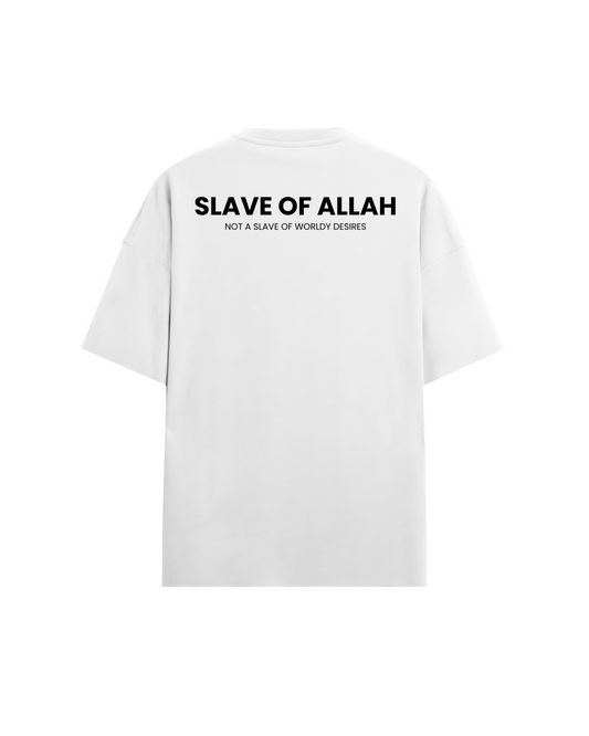 Slave of Allah oversized Tee